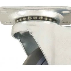 Titan Thermoplastic Rubber (TPR) 4 In. Swivel Top Plate Caster -Outlet Sika Tools Sotre 7295939 2