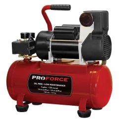 Pro Force Hot Dog Air Compressor 3 Gallon