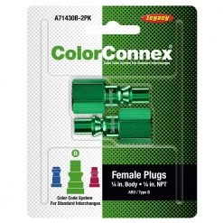 Legacy ARO Series Type B Body Plug 1/4 In. FNPT 2 Pk.