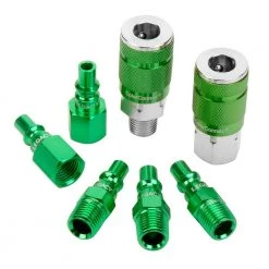 Legacy ARO Series Type B Body Coupler And Plug Kit 1/4 In. 7 Pc. 5 Legacy ARO Series Type B Body Coupler And Plug Kit 1/4 In. 7 Pc. -Outlet Sika Tools Sotre 7334333