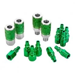 Legacy ARO Series Type B Body Coupler And Plug Kit 1/4 In. 14 Pc. -Outlet Sika Tools Sotre 7334334