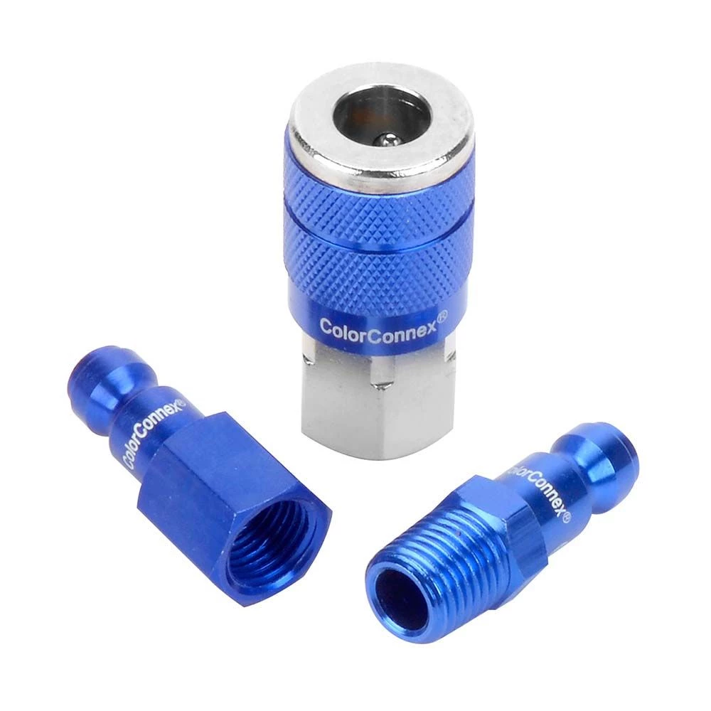 Legacy Automotive Series Type C Body Coupler And Plug Kit 1/4 In. 3 Pc. 4 Legacy Automotive Series Type C Body Coupler And Plug Kit 1/4 In. 3 Pc. - Image 2