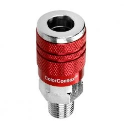 Legacy Industrial Series Type D Body Coupler MNPT 1/4 In. -Outlet Sika Tools Sotre 7334343