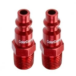 Legacy Industrial Series Type D Body Plug 1/4 In. MNPT 2 Pk. -Outlet Sika Tools Sotre 7334347