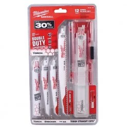 Milwaukee® SAWZALL® Demolition Blade Set - 12PC