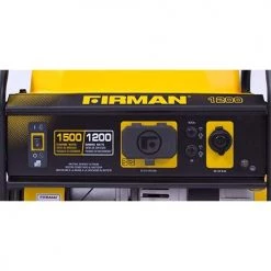 FIRMAN 1200/1500W Portable Generator -Outlet Sika Tools Sotre 7384330 4