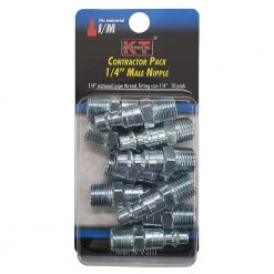K-T Industries Contractor Pack Male Nipple 1/4 In.