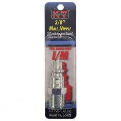 K-T Industries Industrial Male NPT Nipple -Outlet Sika Tools Sotre 7389443 new 1