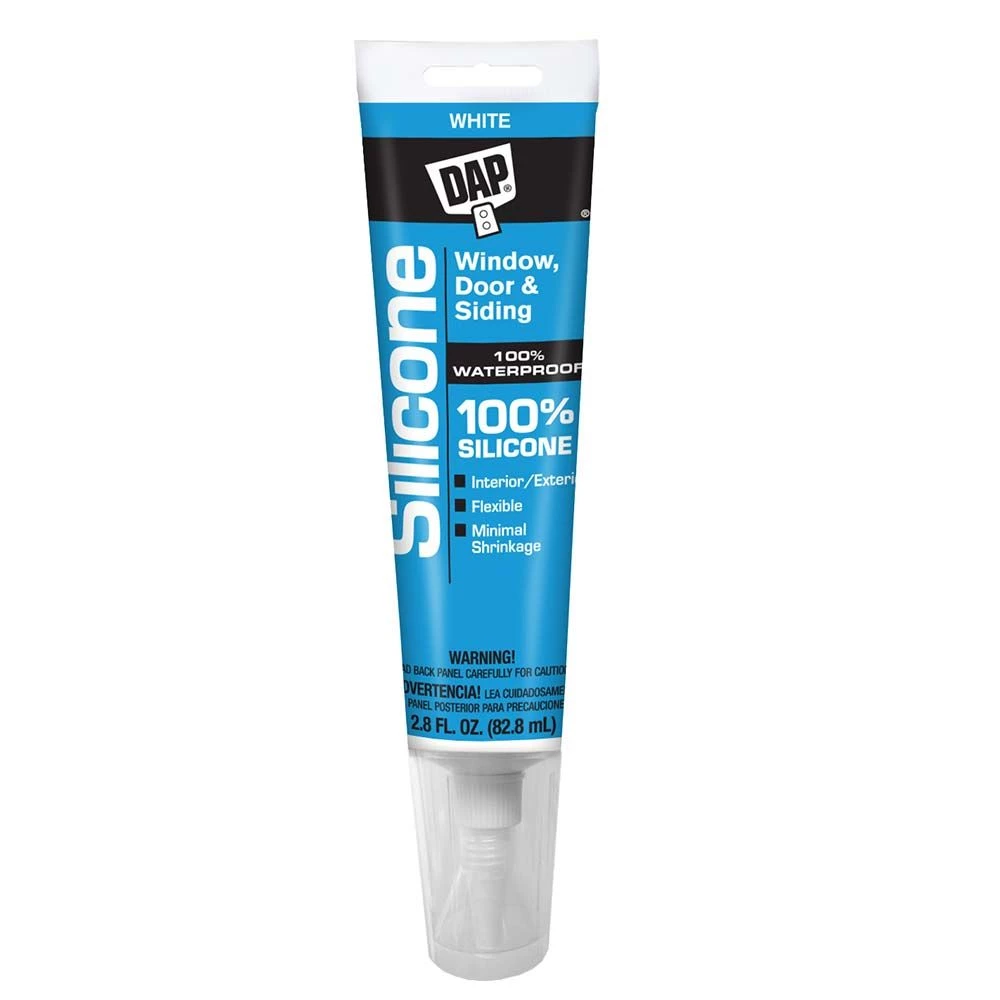 Dap 100% Silicone Rubber Window, Door & Siding Sealant 3 Dap 100% Silicone Rubber Window, Door & Siding Sealant