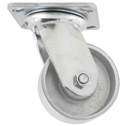 Titan Heavy Duty Steel Swivel Plate Caster 4 In.