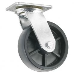 Titan Polypropylene Swivel Top Plate Caster 6 In.