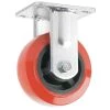 Titan Polyurethane Rigid Plate Caster 5 In.