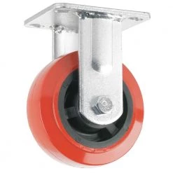 Titan Polyurethane Rigid Plate Caster 5 In.