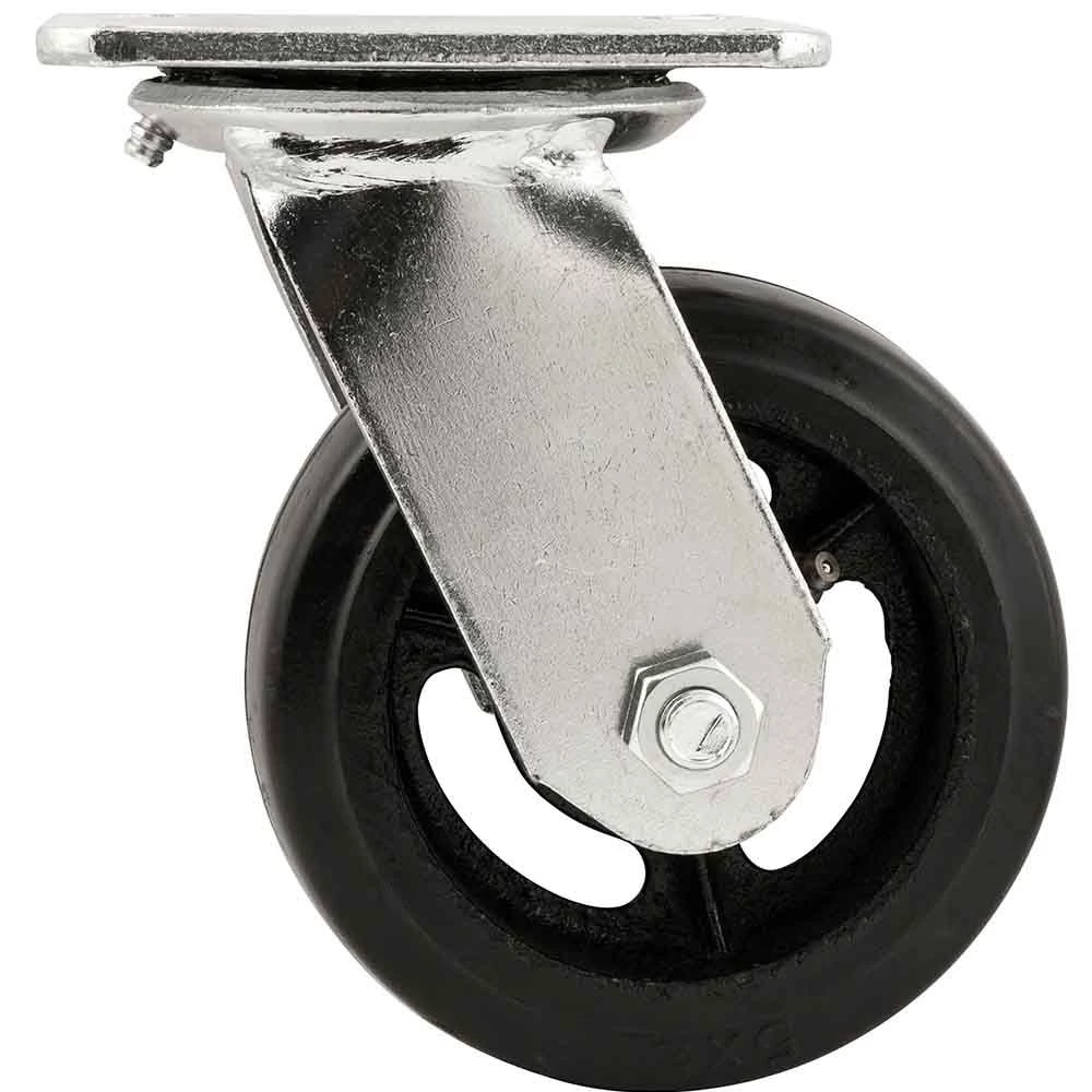 Titan Heavy Duty Swivel Rubber Caster Wheel 5 In. 3 Titan Heavy Duty Swivel Rubber Caster Wheel 5 In.