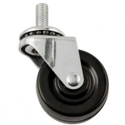 Titan Heavy Duty Threaded Stem Rubber Caster 2 In.