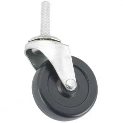 Titan Heavy Duty Threaded Stem Rubber Caster 2-1/2 In.
