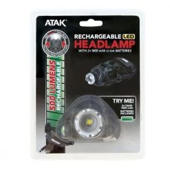Atak Rechargeable LED Headlamp -Outlet Sika Tools Sotre 7407453a