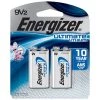 Energizer Ultimate Lithium 9-V Battery 2 Pk.