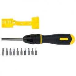 Stanley Multi-Bit Ratcheting Screwdriver 10 Pc.