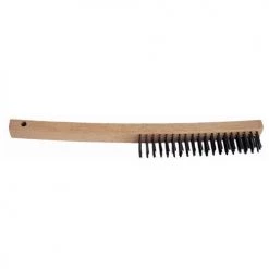 K-T Industries Bent Handle Stainless Steel Brush