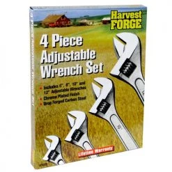 Allied Adjustable Wrench Set 4 Pc.