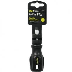 Stubby Screwdriver 1/4 In. X 1-1/2 In.