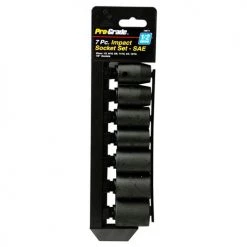 1/2 In. Dr. SAE Impact Socket Set 7 Pc.