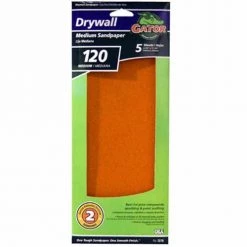 Gator Finishing Products Gator® Finishing Products Drywall 120 Medium Sandpaper 5 Pk.
