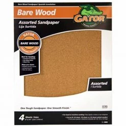 Gator Finishing Products Gator® Finishing Products Assorted Bare Wood Sandpaper 5 Pk.