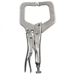 Irwin VISE-GRIP 6R Locking C-Clamp W/ Regular Tips 6 In.
