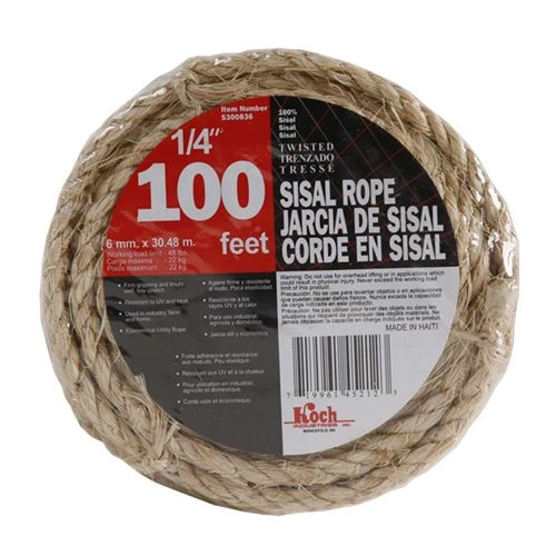 Koch Twisted Sissal Rope 3 Koch Twisted Sissal Rope