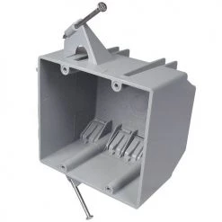 Cantex Double Gang Residential Electrical Box With Nails