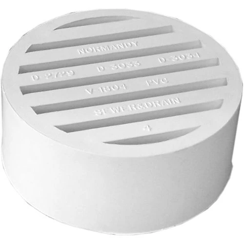 Genova PVC/Styrene Hub-Fit Floor Strainer 4 In. 3 Genova PVC/Styrene Hub-Fit Floor Strainer 4 In.