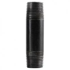 1 In. Black Steel Pipe Nipple