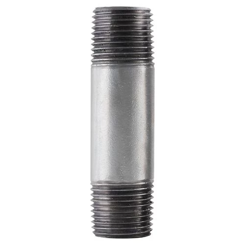 1/2 In. Galvanized Steel Pipe Nipple 3 1/2 In. Galvanized Steel Pipe Nipple