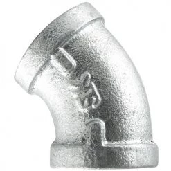 Galvanized 45 Degree Elbow