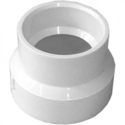 DWV Fitting Reducing Coupling - Sch. 40 PVC