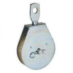 Swivel Single Pulley Zinc Plated