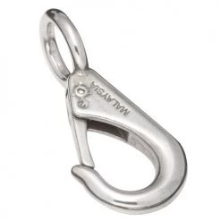 Boat Snaps Round Fixed Eye Stainless Steel