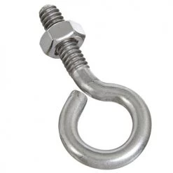 National V2161 Stainless Steel Eye Bolt W/ Hex Nut