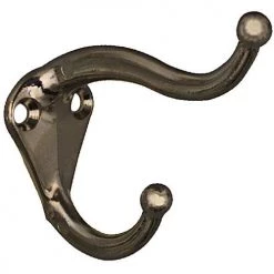 National V160 Coat/Hat Hooks 2 Pk.