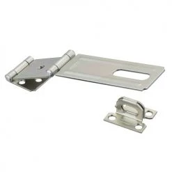 National V34 Double Hinge Safety Hasp
