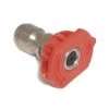 Red 0-Degree Quick Disconnect Spray Tip