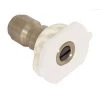 White 40-Degree Quick Disconnect Spray Tip