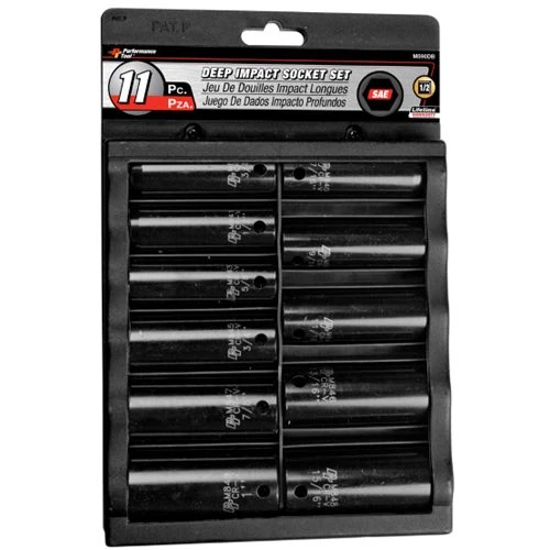 Wilmar Deep Impact Socket Sets 1/2 In. Drive SAE 3 Wilmar Deep Impact Socket Sets 1/2 In. Drive SAE