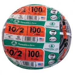 Southwire 10/2 CU UF-B W/G 6 Southwire 10/2 CU UF-B W/G -Outlet Sika Tools Sotre img11357457