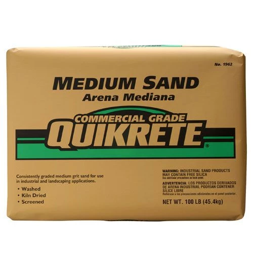 Quikrete Commercial Grade Medium Sand 50 Lb. 3 Quikrete Commercial Grade Medium Sand 50 Lb.