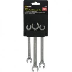 Pro-Grade Flare Nut Wrench Set SAE 3 Pc.