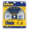 Irwin Marathon Miter / Table Saw Blade 12 In. 80T