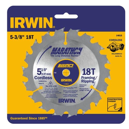 Irwin Marathon® Cordless Circular Saw Blade 3 Irwin Marathon® Cordless Circular Saw Blade